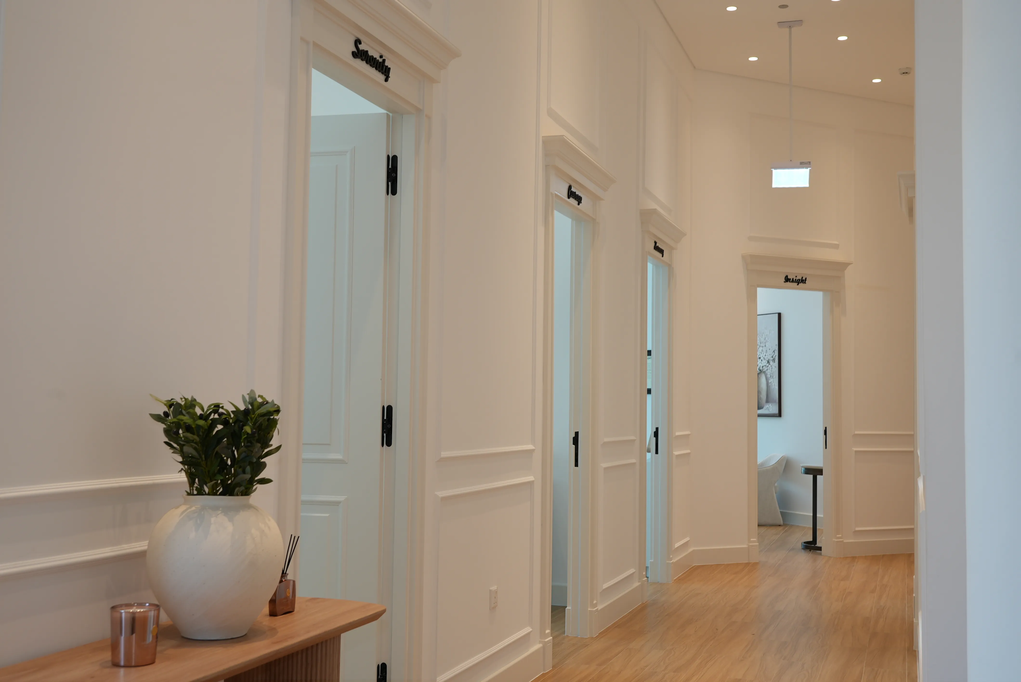 CAYA World Clinic waiting area, Palm Jumeirah Dubai